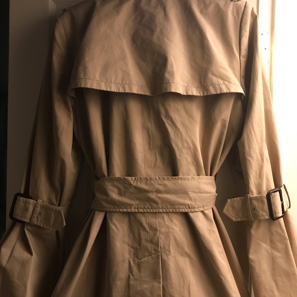 Olivia Palermo Asymmetrical Trench Coat - Picture 7 of 7